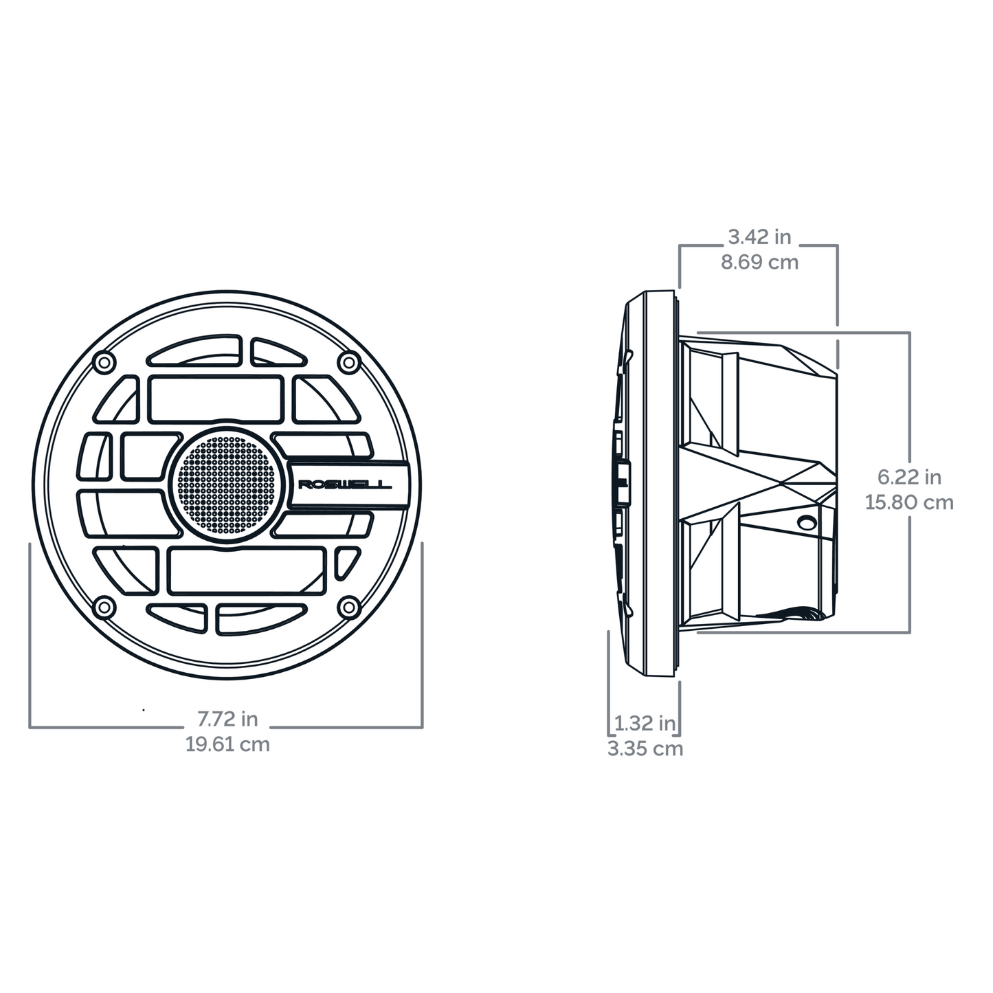 Roswell R Series 6.5” Speakers
